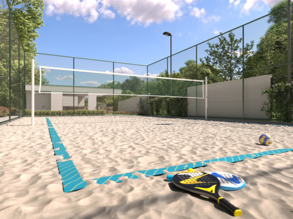 Volley de areia
