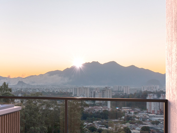 Vista da varanda